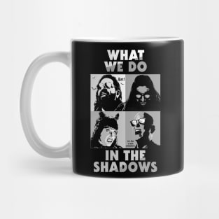 Black And White what we do in the shadows Mug